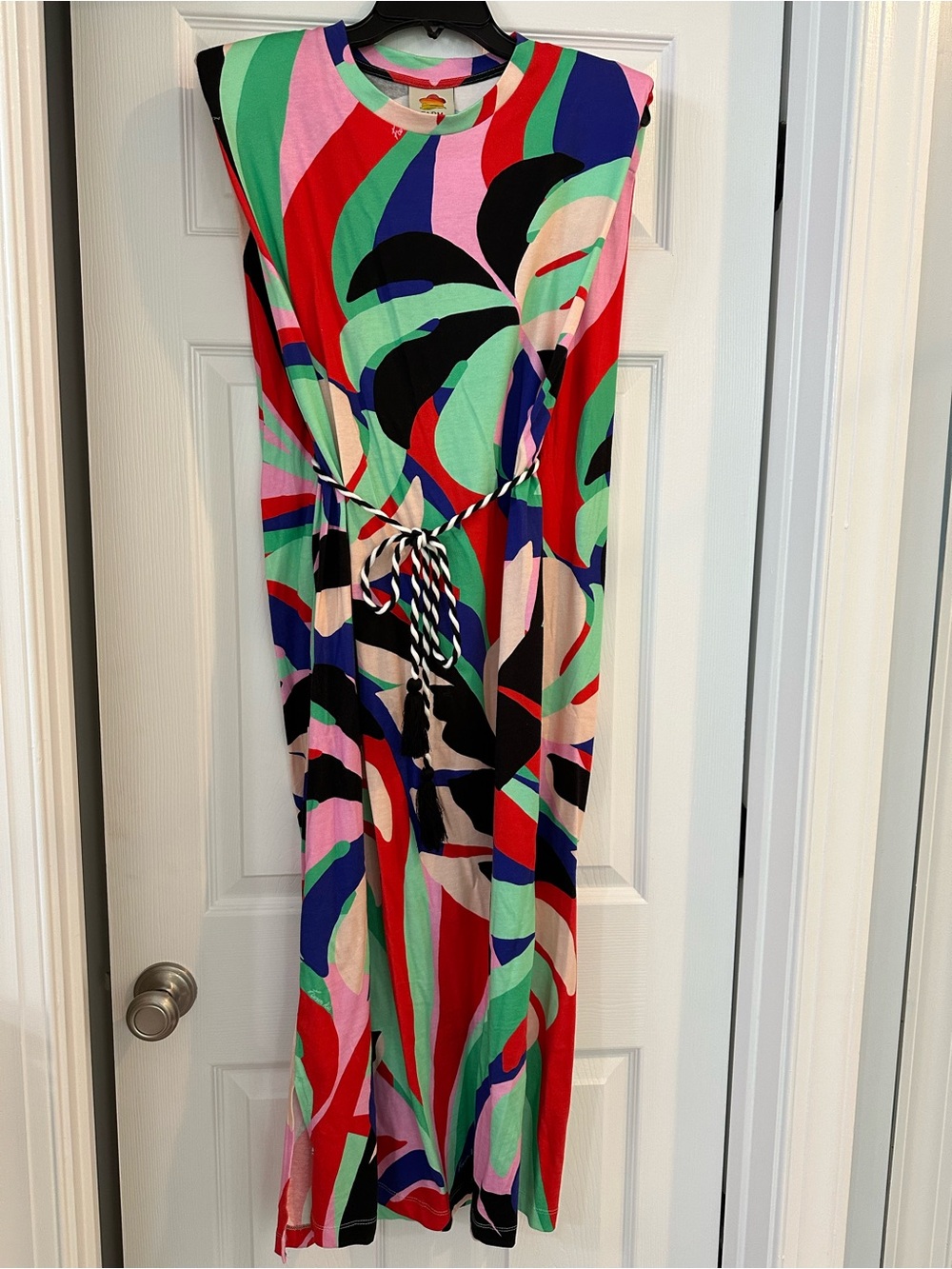 Farm Rio Abstract Print Midi Dress - Picture 4 of 4